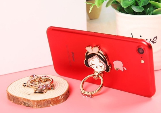 Kim cương Finger điện thoại di động Ring Stent Universal cho Apple Oppo Huawei