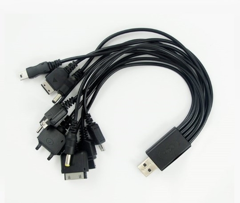 Sạc điện thoại phổ cập Dòng 10 trong 1 Đa chức năng / Đầu 5V