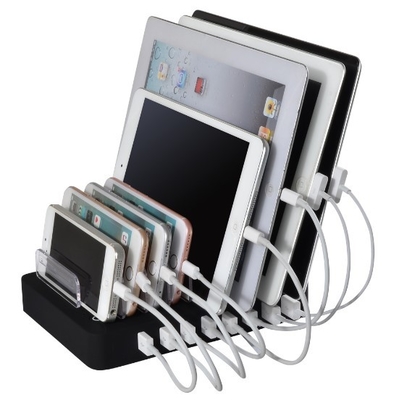 Bộ sạc cho nhiều thiết bị Station Dock, 8 cổng USB Iphone Docking Station Chức năng Multi