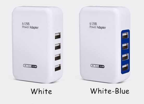 Bộ sạc điện thoại USB cắm bộ sạc 2.1A cho bốn thiết bị trên một ổ cắm đơn