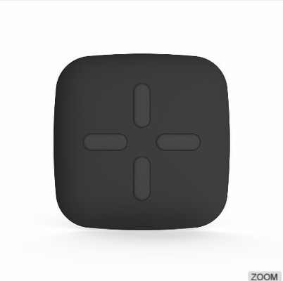 Bộ sạc năng lượng không dây 5V 2A Square Anti-Skipping cho iPhone 8X / IPhone 7 / 7plus